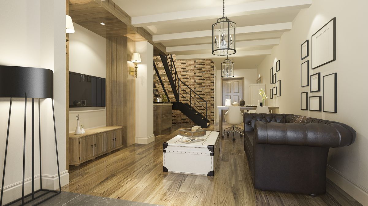 Jak zútulnit byt v suterénu? Hrajte si se světlem, barvami a odrazy